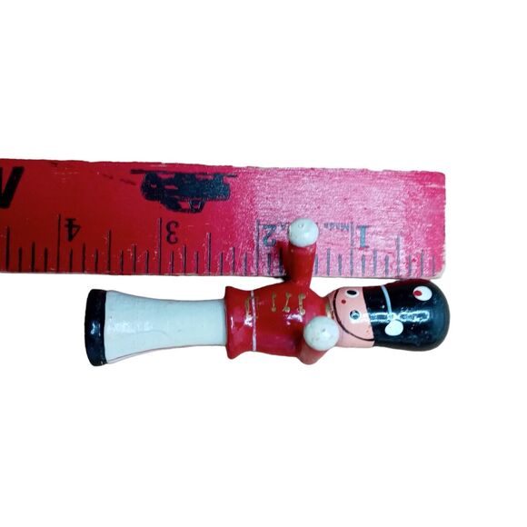 🎺 Vintage Christmas Ornaments🎄📯 Set 3pc Toy Trumpet + Soldier - Picture 13 of 14